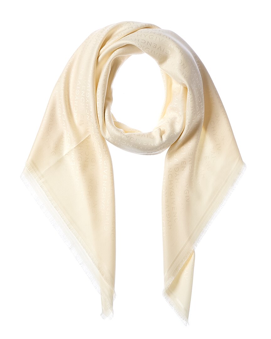 Givenchy Logo Silk Scarf