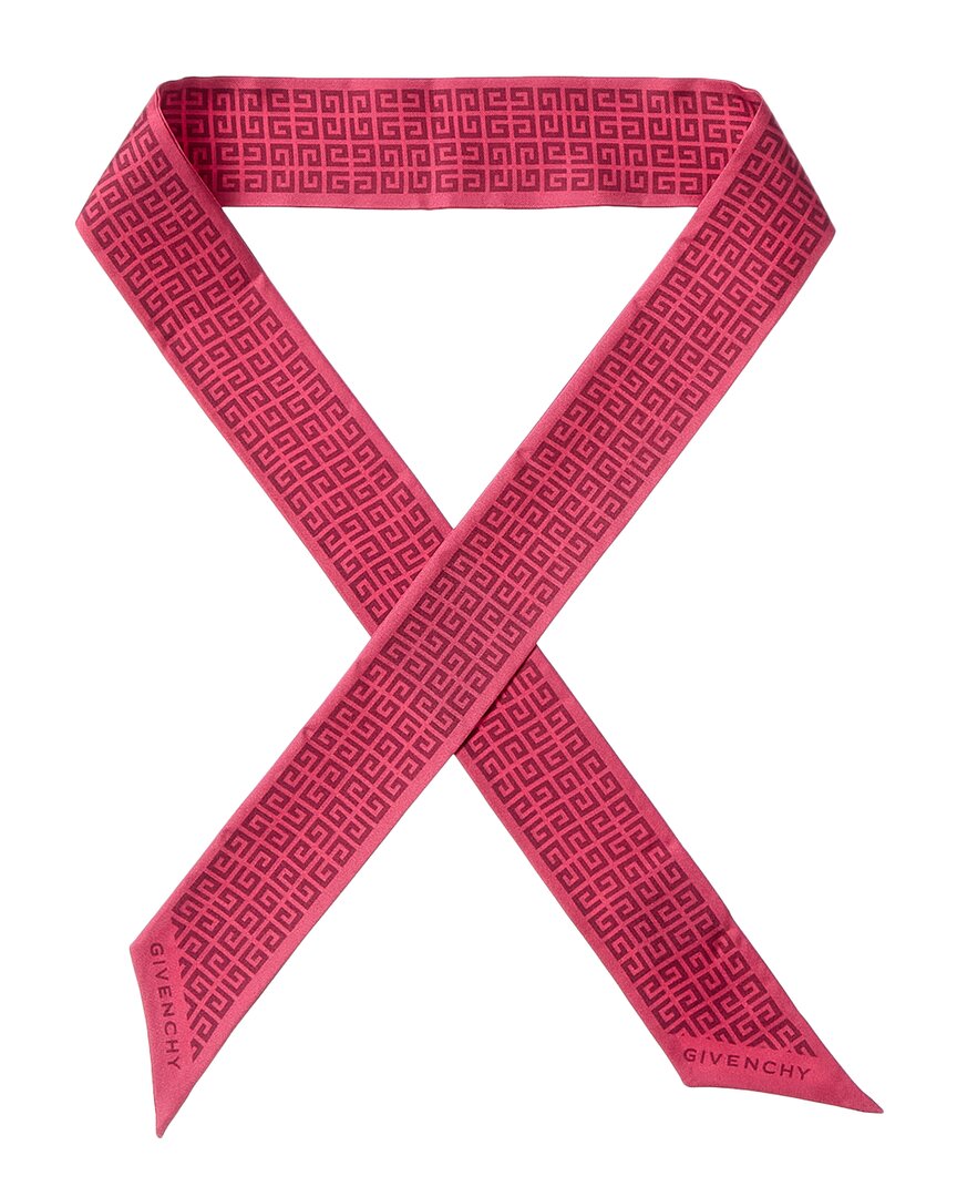 Givenchy Logo Silk Scarf