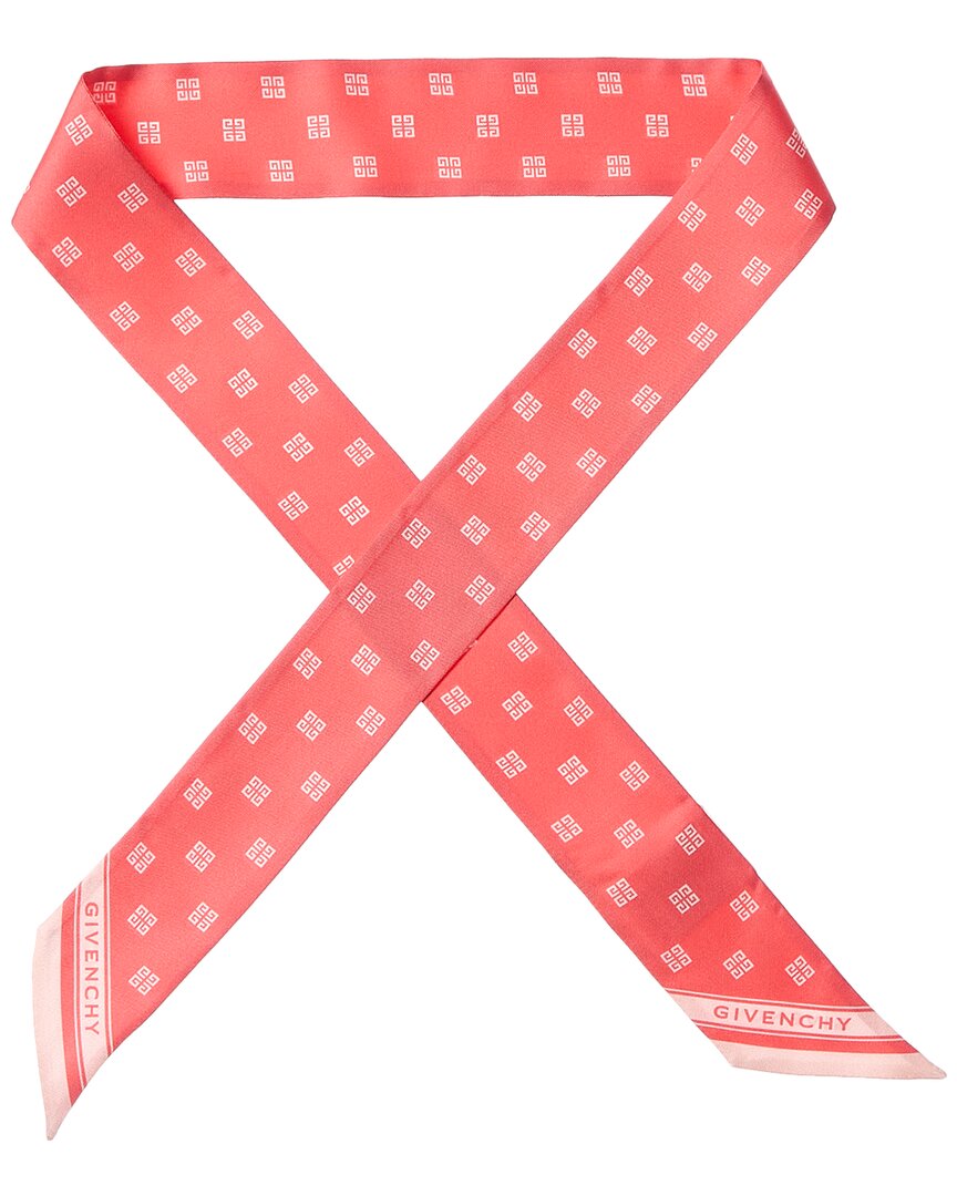 Givenchy Logo Silk Scarf