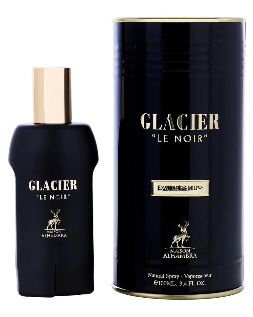 Alhambra Men's 3.4oz Glacier Le Noir Edp Spray