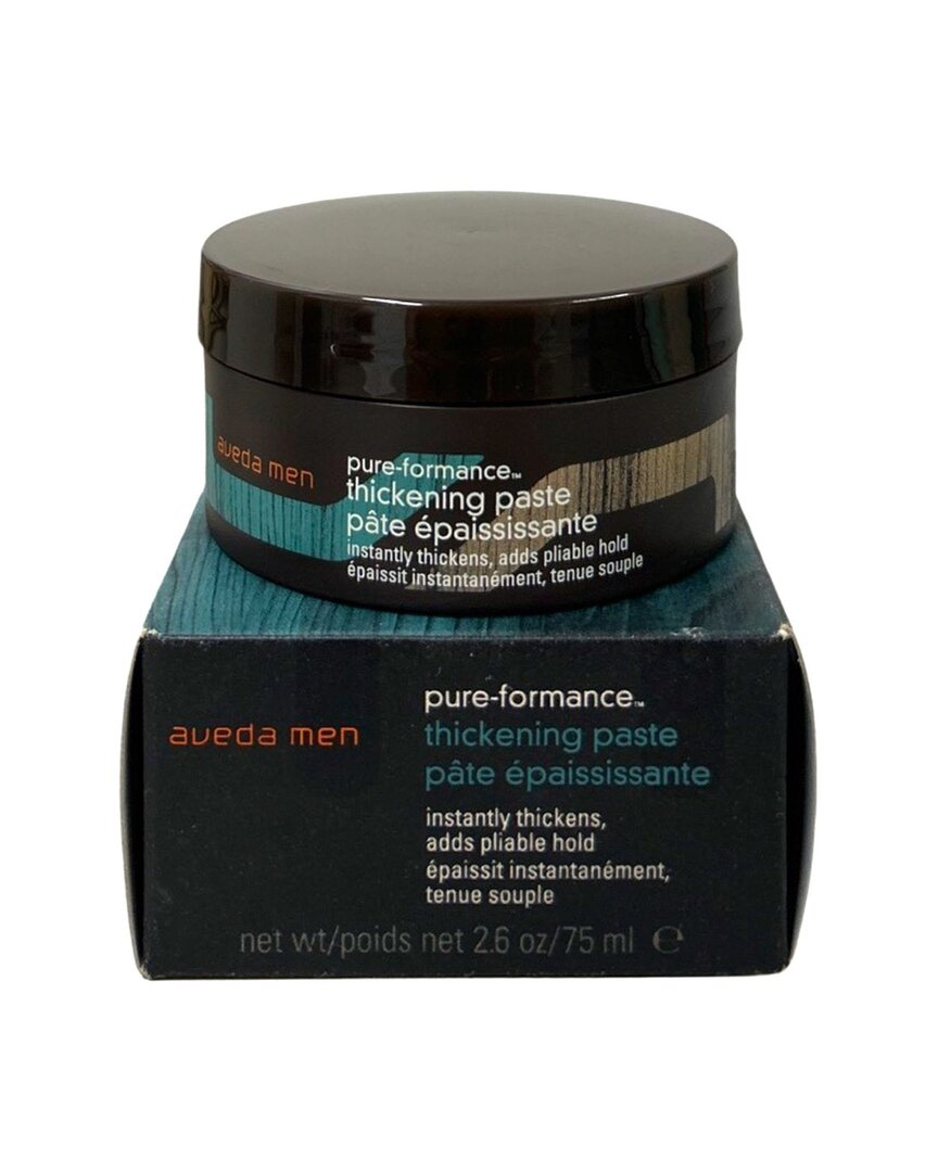 Aveda Unisex 2.6oz Men Pure Formance Thickening Paste In Black