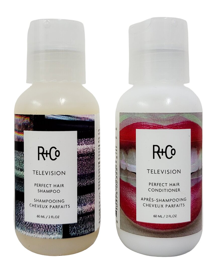 R + Co R+co Unisex 2 X 2oz Television Perfect Hair Shampoo Travel Duo