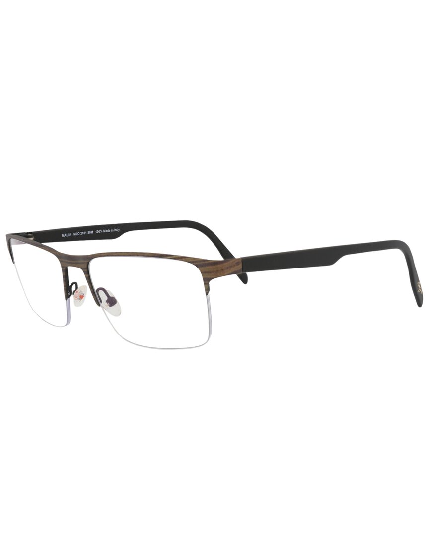 Maui Jim Men's C2101 55mm Polarized Optical Frames In Black
