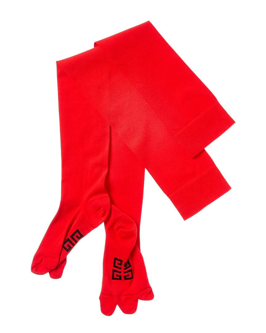 Givenchy Logo Sock In Animal Print
