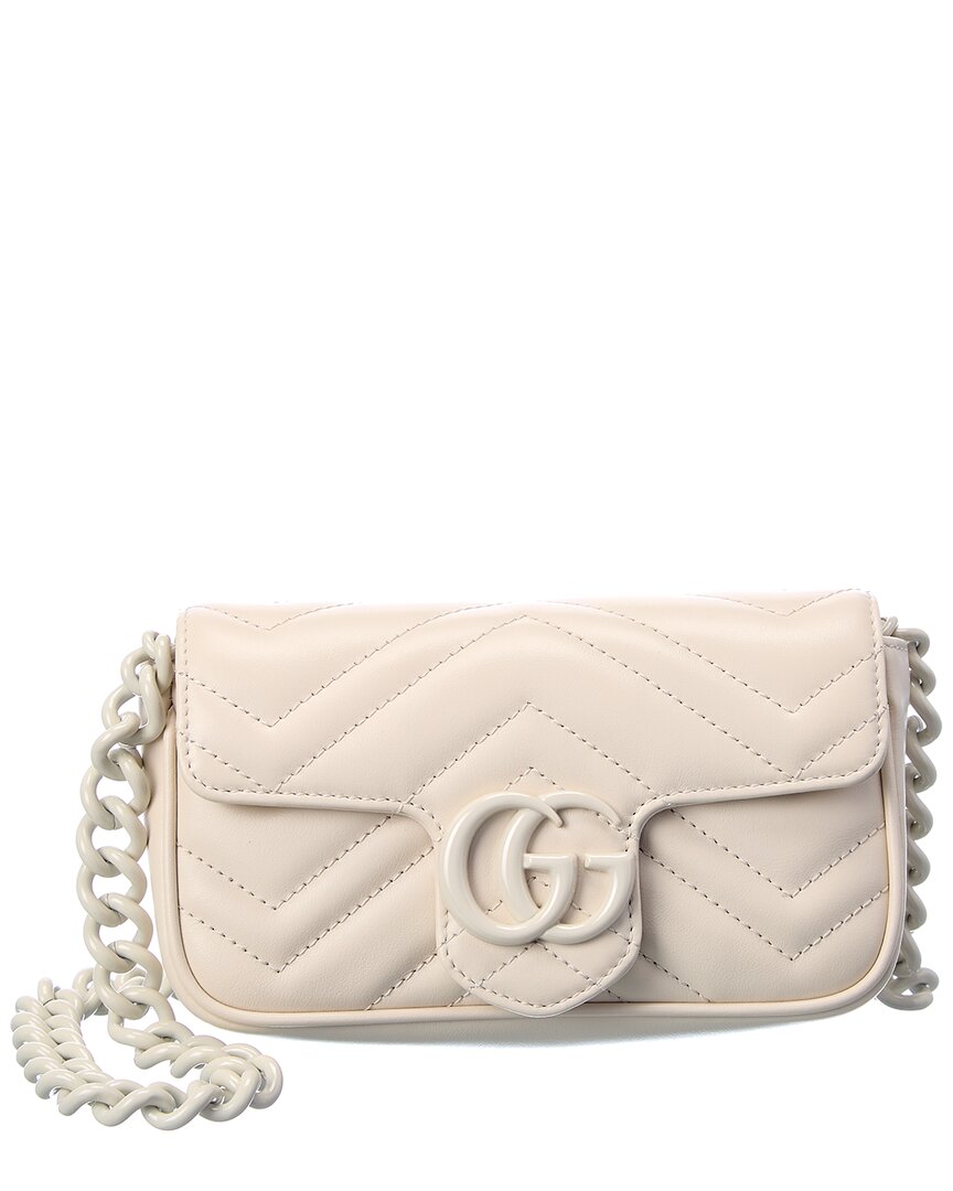 Gucci Gg Marmont Leather Belt Bag