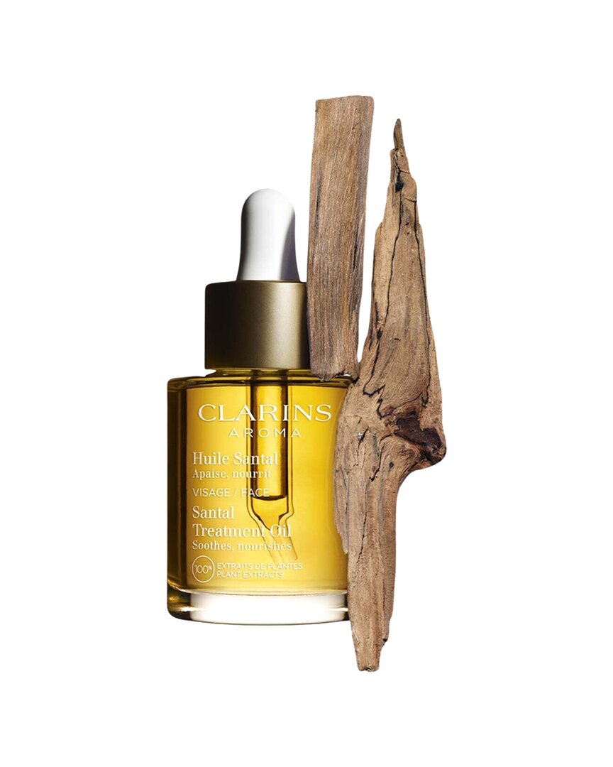 Clarins Women's 1oz Santal Soothing Face Treatment Oil For Dry Skin