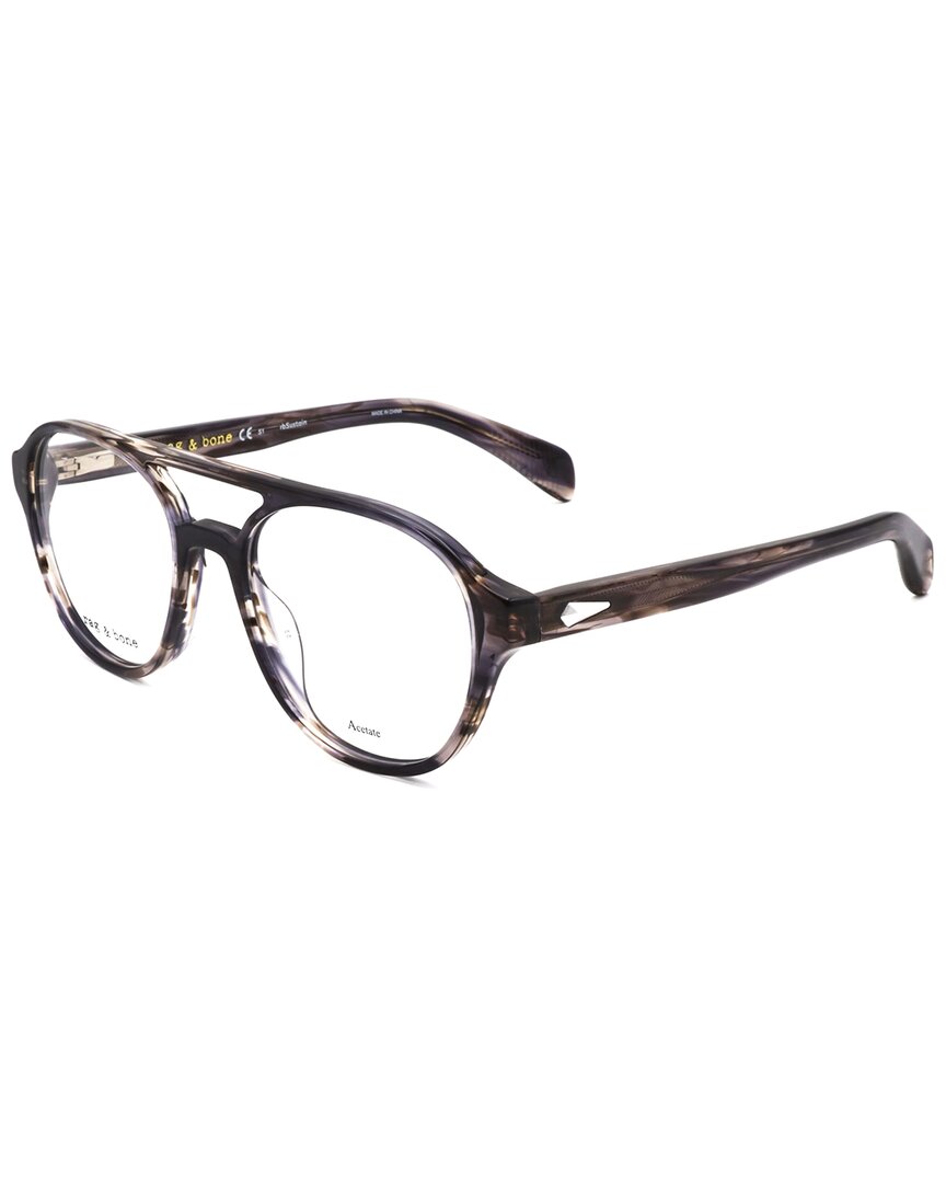 Rag & Bone Men's 51mm Optical Frames In Multi