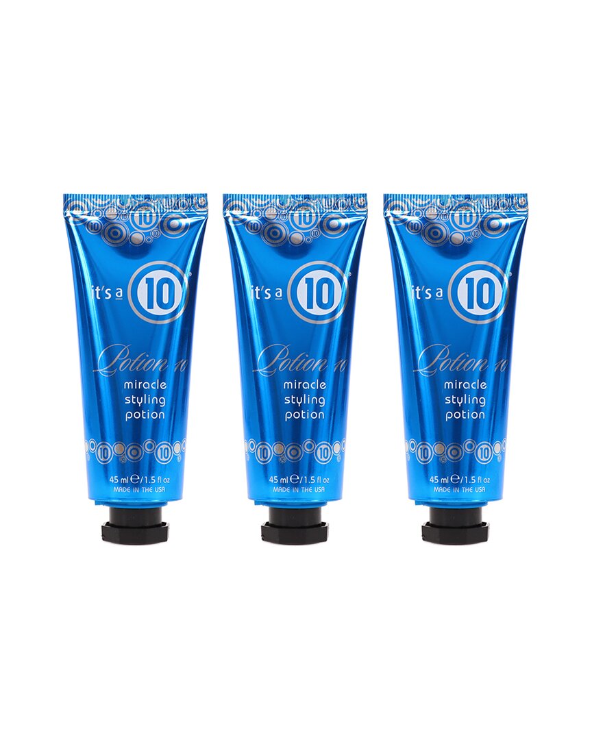 It's A 10 Haircare Potion 10 Miracle Styling Potion 1.5oz 3 Pack