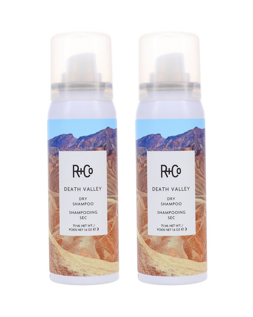 R + Co R+co Death Valley Dry Shampoo 1.6oz 2 Pack In White