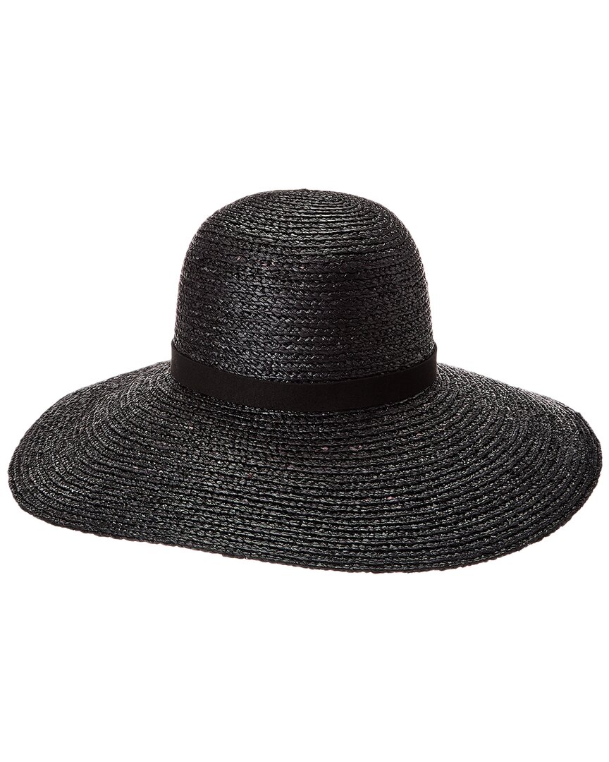 Bruno Magli Wide Brim Sun Hat In Black