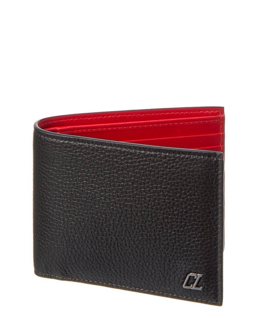 CHRISTIAN LOUBOUTIN COOLCARD LEATHER BIFOLD WALLET