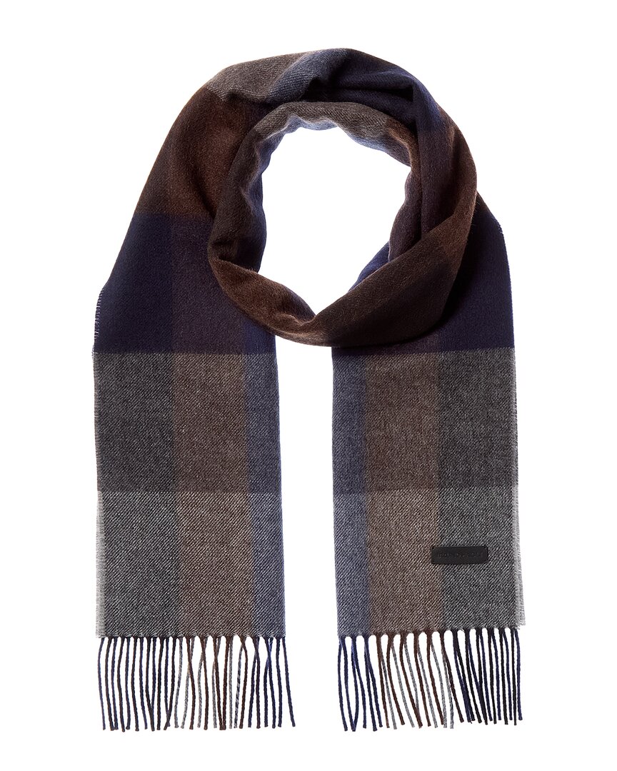 Bruno Magli Silk & Cashmere-blend Scarf In Multi
