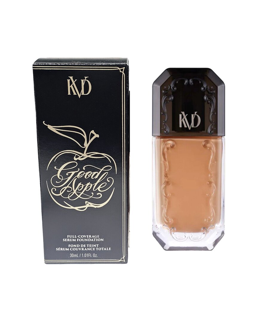 KAT VON D KAT VON D WOMEN'S 1.01OZ 068 TAN BEAUTY GOOD APPLE FULL COVERAGE SERUM FOUNDATION 