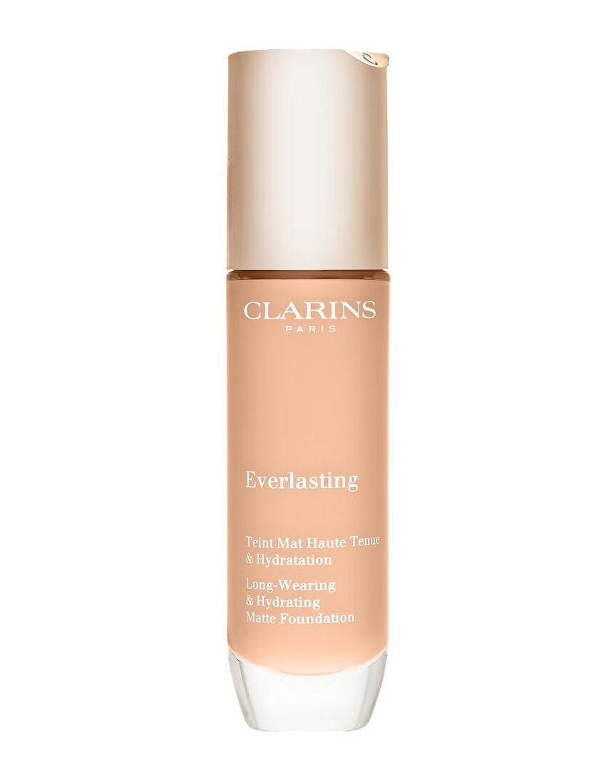 Clarins Women's 1oz 107c Beige Everlasting Long Wearing Full Coverage Foundation In Neutral