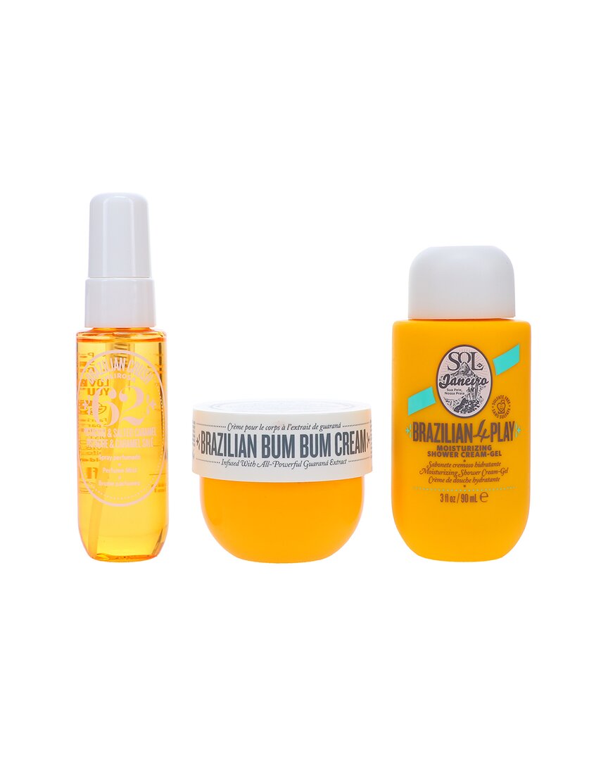 Sol De Janeiro Unisex 5.7oz Bum Bum Jet Set 3pc Set