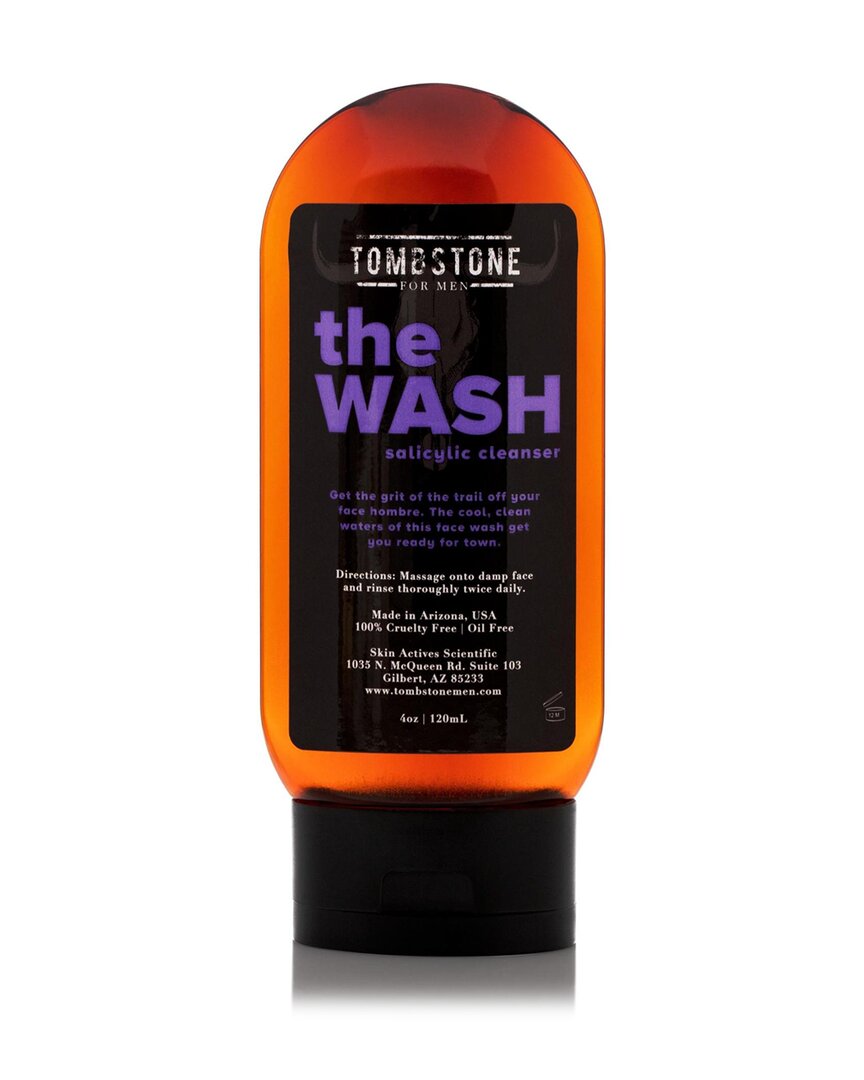 Tombstone For Men 4oz The Wash - Vegan Salicylic Cleanser