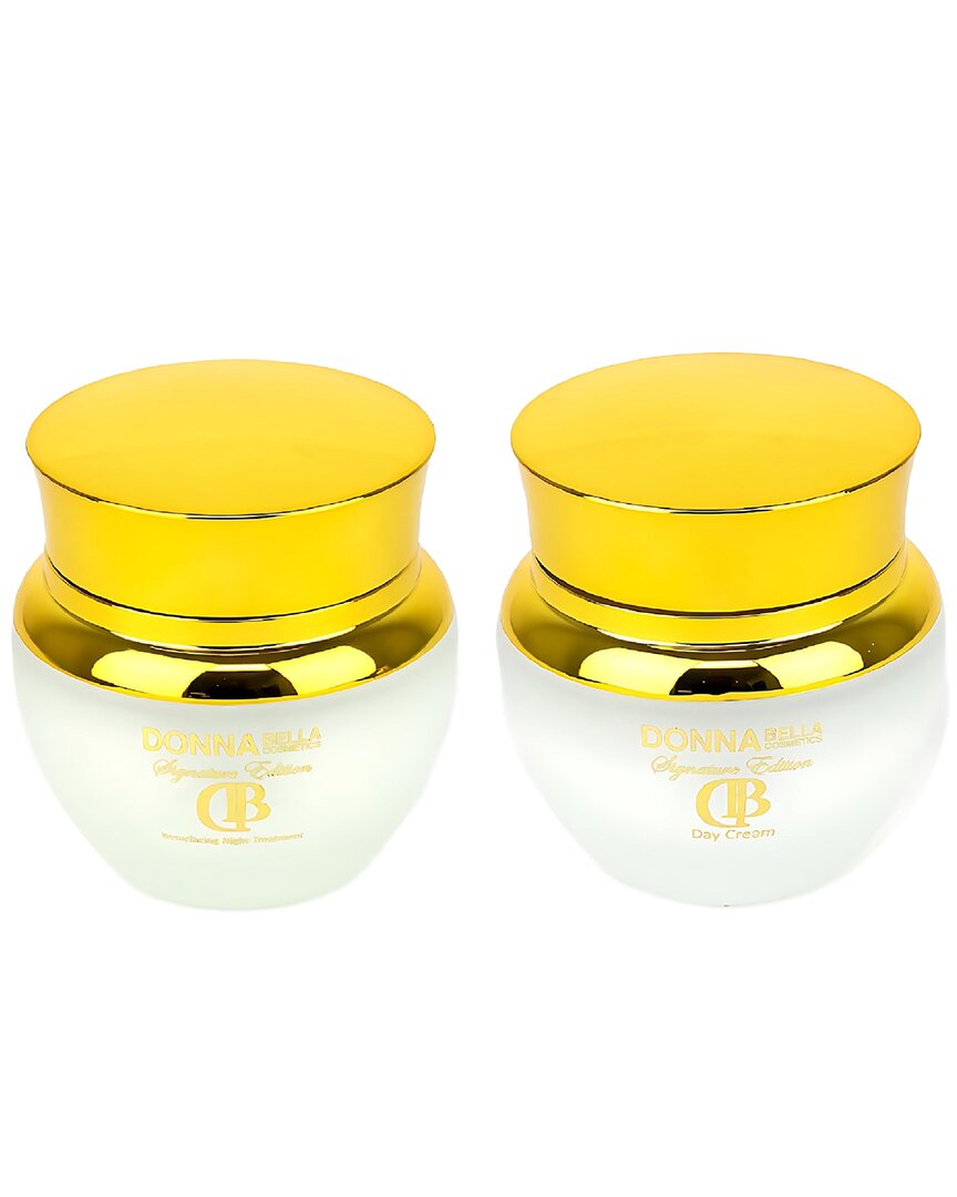Donna Bella 24k Donna Bella Signature Edition Day Cream + Resurfacing Night Treatment 2pc Set