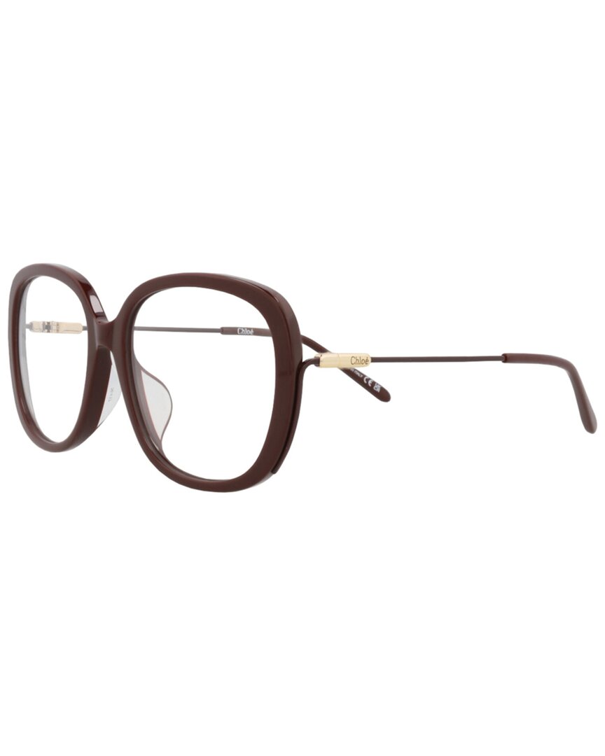 Chloé Women's Ch0176oa 56mm Optical Frames In Brown