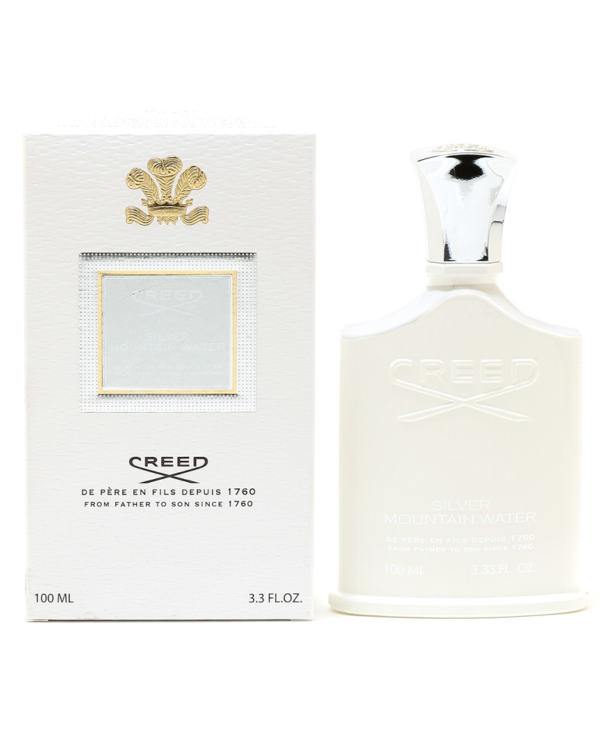 Creed Dnu  Men's 3.3oz Silver Mountain Water For Men Eau De Parfum Spray