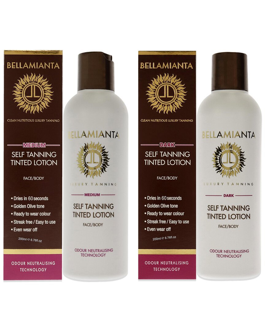 Shop Bellamianta Women's Self Tanning Tinted Lotion Kit