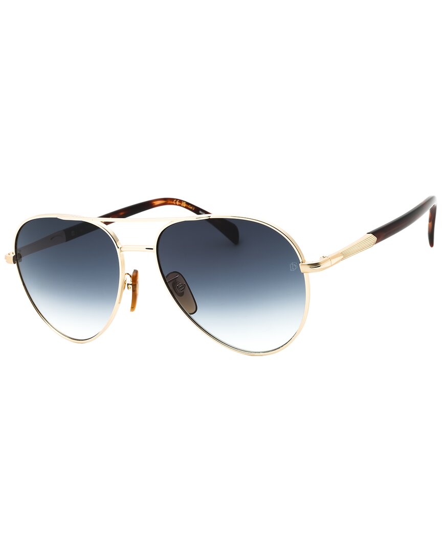 David Beckham Men's Db 1118/g/s  59mm Sunglasses In Gold