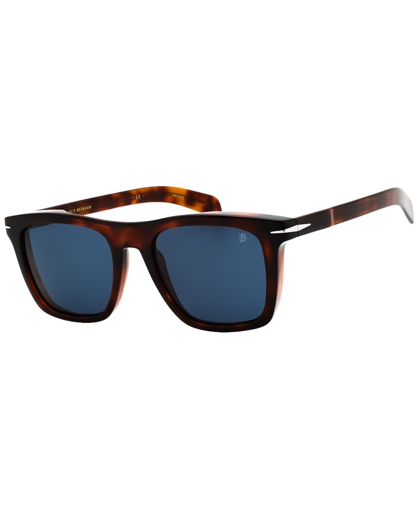 David Beckham Men's Db 7000/s 51mm Sunglasses In Blue