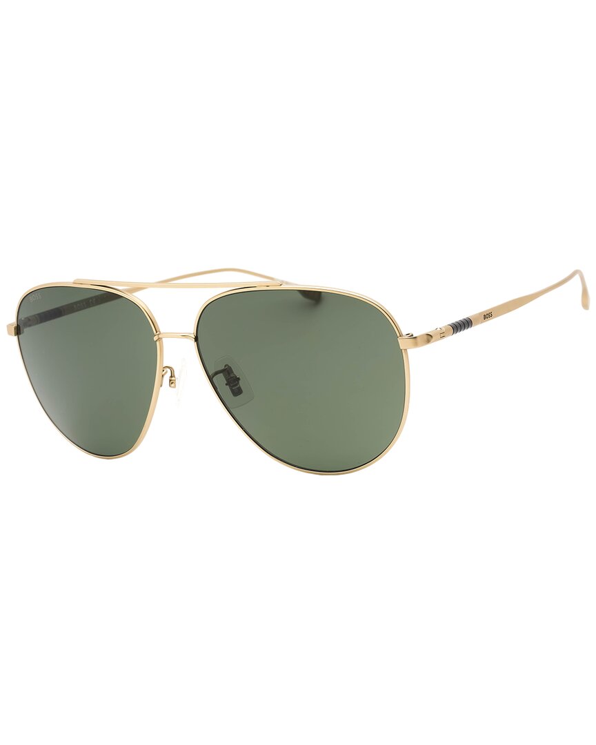 Hugo Boss Men's Boss 1296/f/s 63mm Sunglasses In Gold