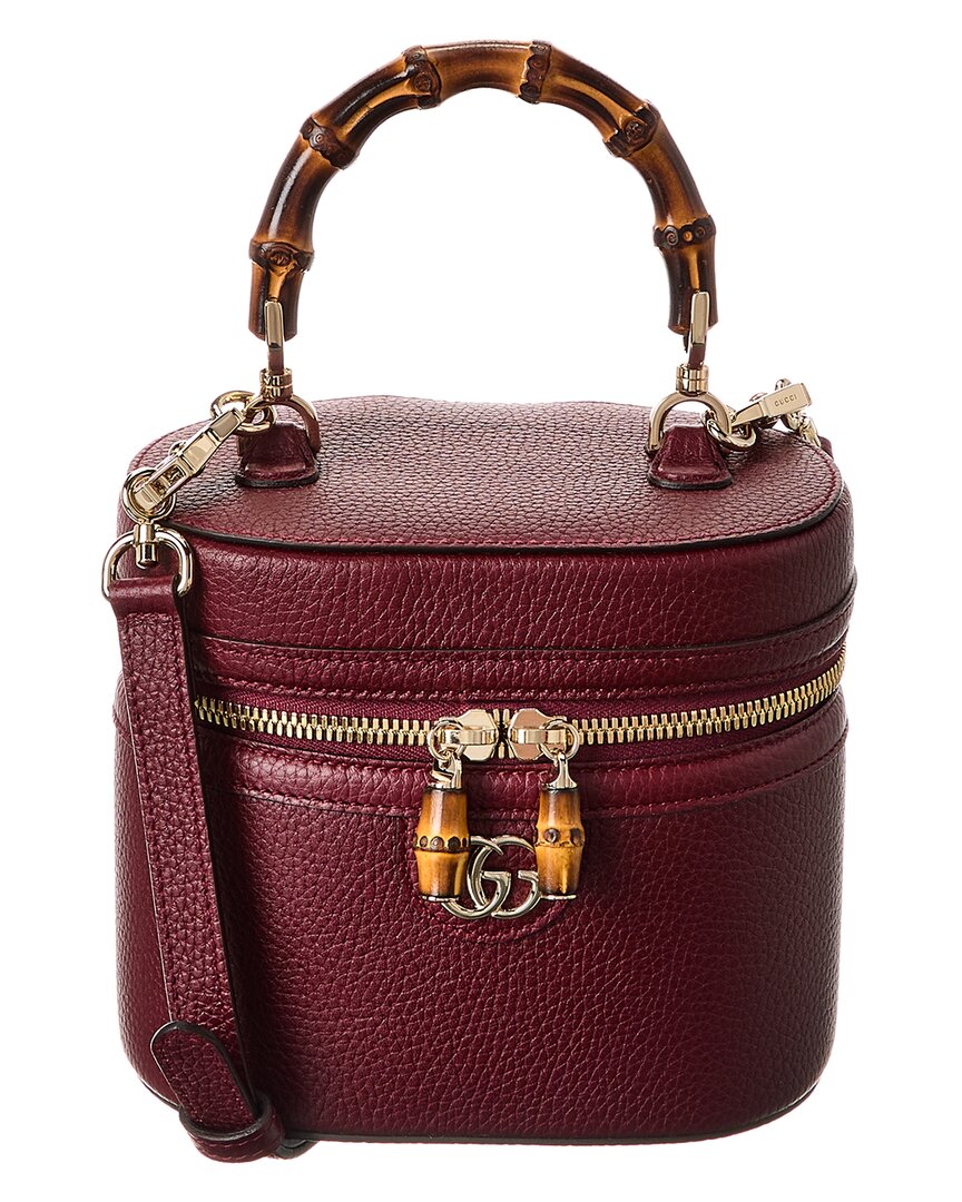 Gucci Bamboo Mini Leather Shoulder Bag