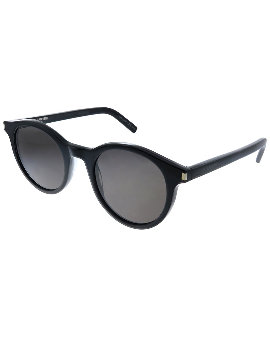 Saint Laurent Unisex 49mm Sunglasses In Black