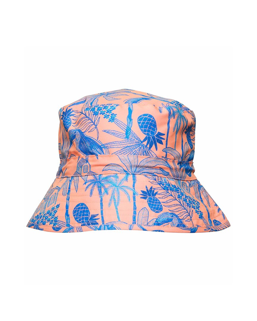 Snapper Rock Tropicana Vacay Sustainable Bucket Hat In Orange