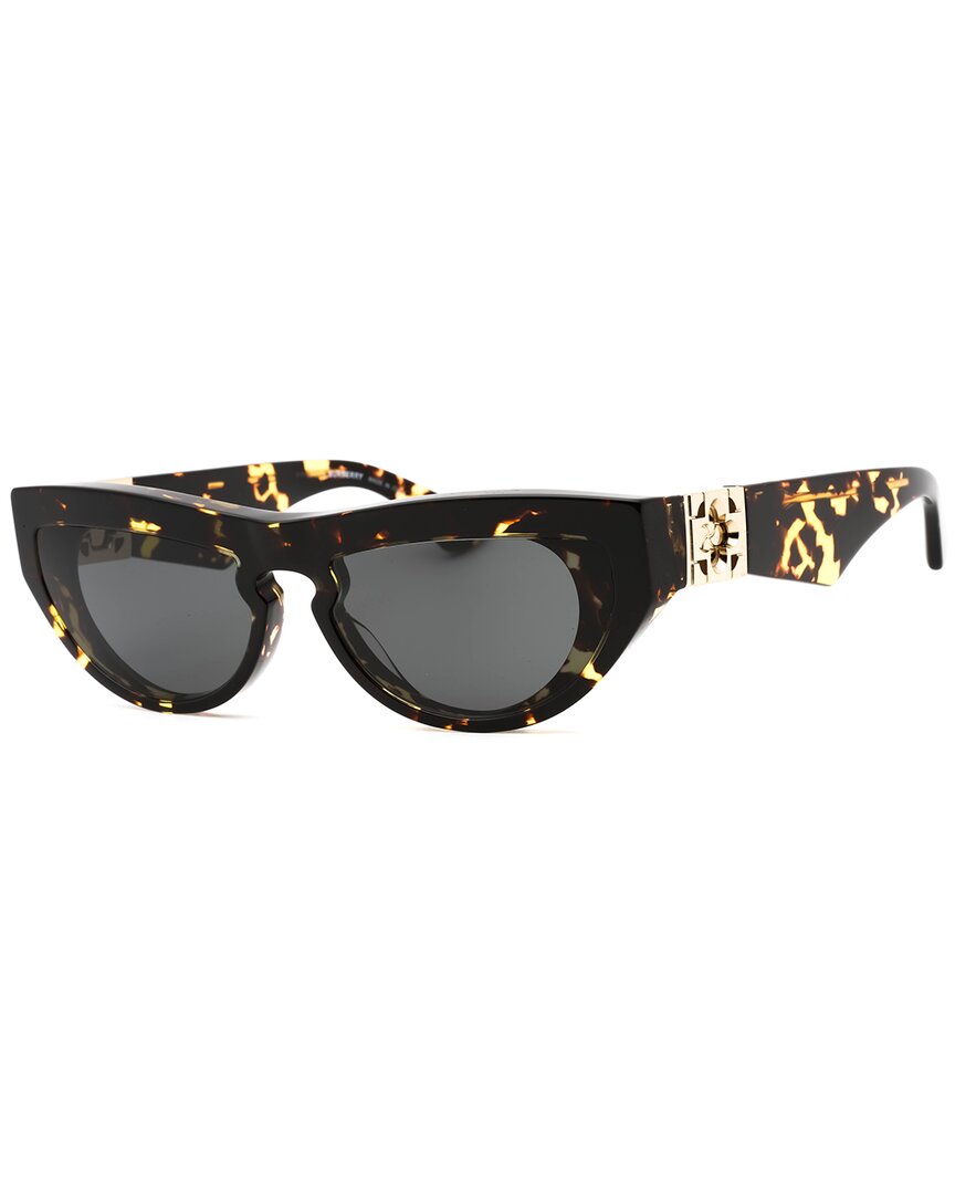Burberry Cat Eye Sunglasses 0 Be4422 U 410687 In Gray
