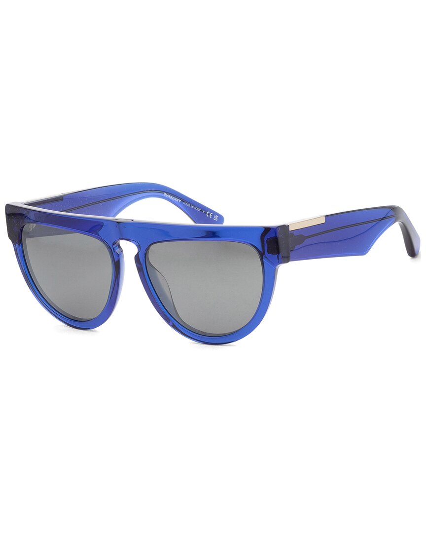 Burberry Women's Blue/Grey/Silver Be4409 59Mm Sunglasses