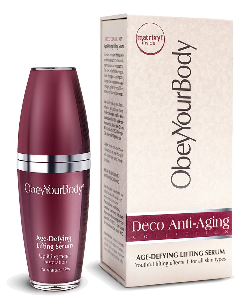Obey Your Body 1oz Age-defying Lifting Serum