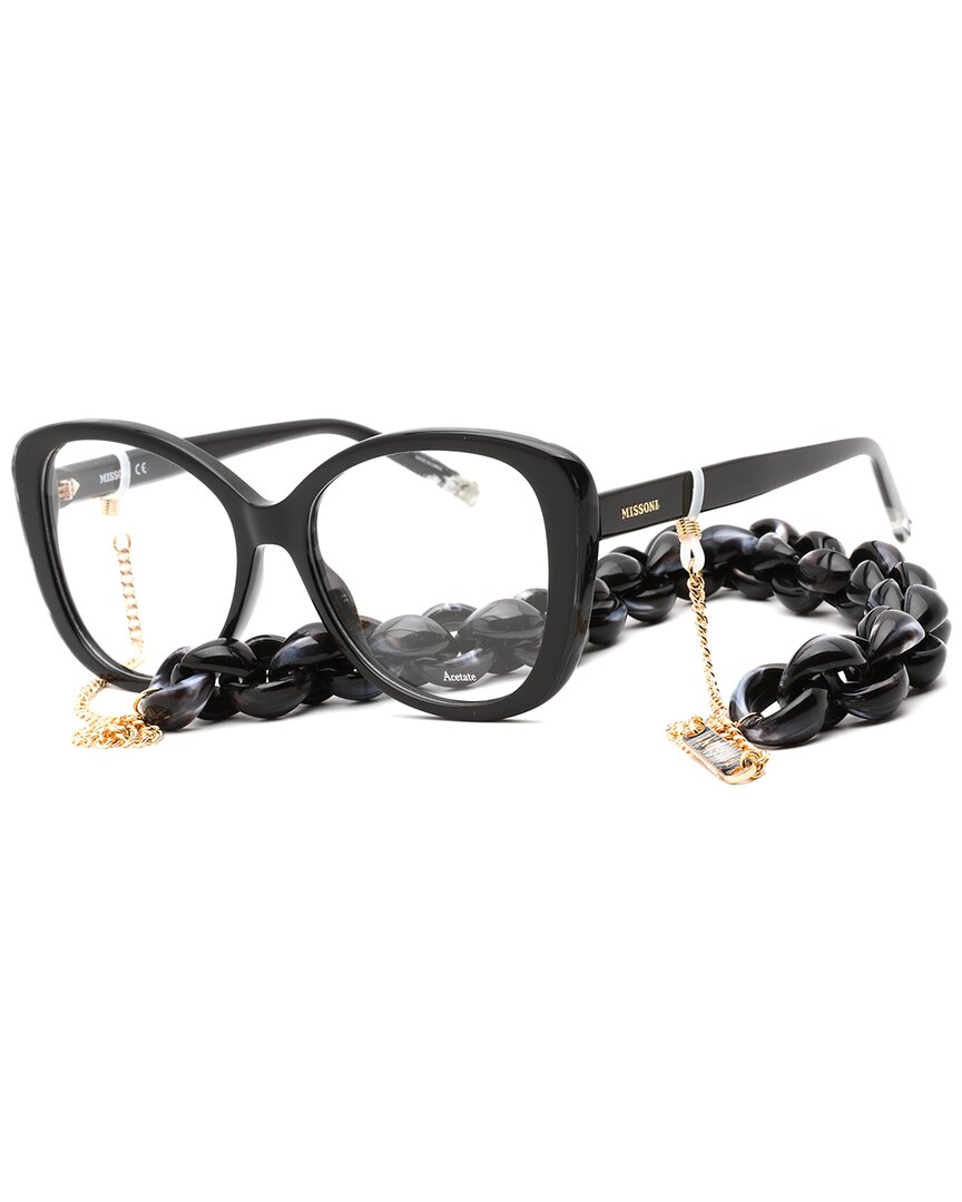 Shop Missoni Women's Mis 0093/n 56mm Optical Frames In Black