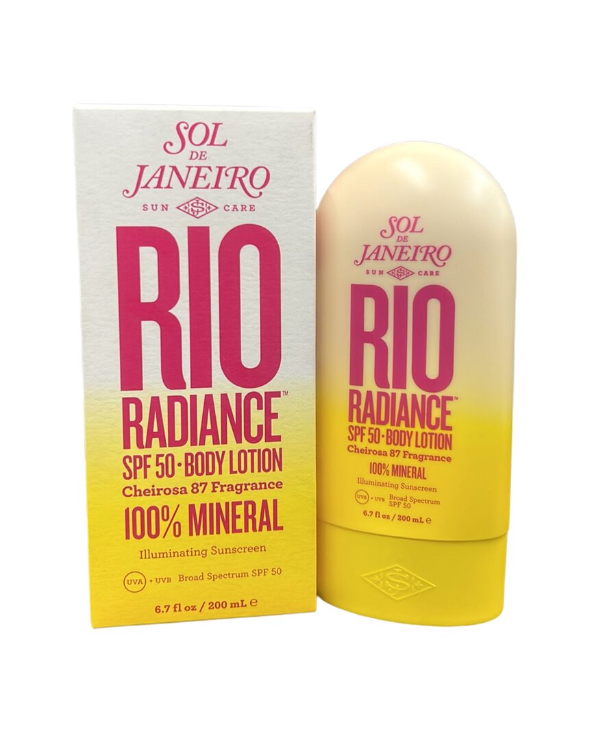 Sol De Janeiro Women's 6.7oz Rio Radiance Spf 50 Mineral Body Lotion