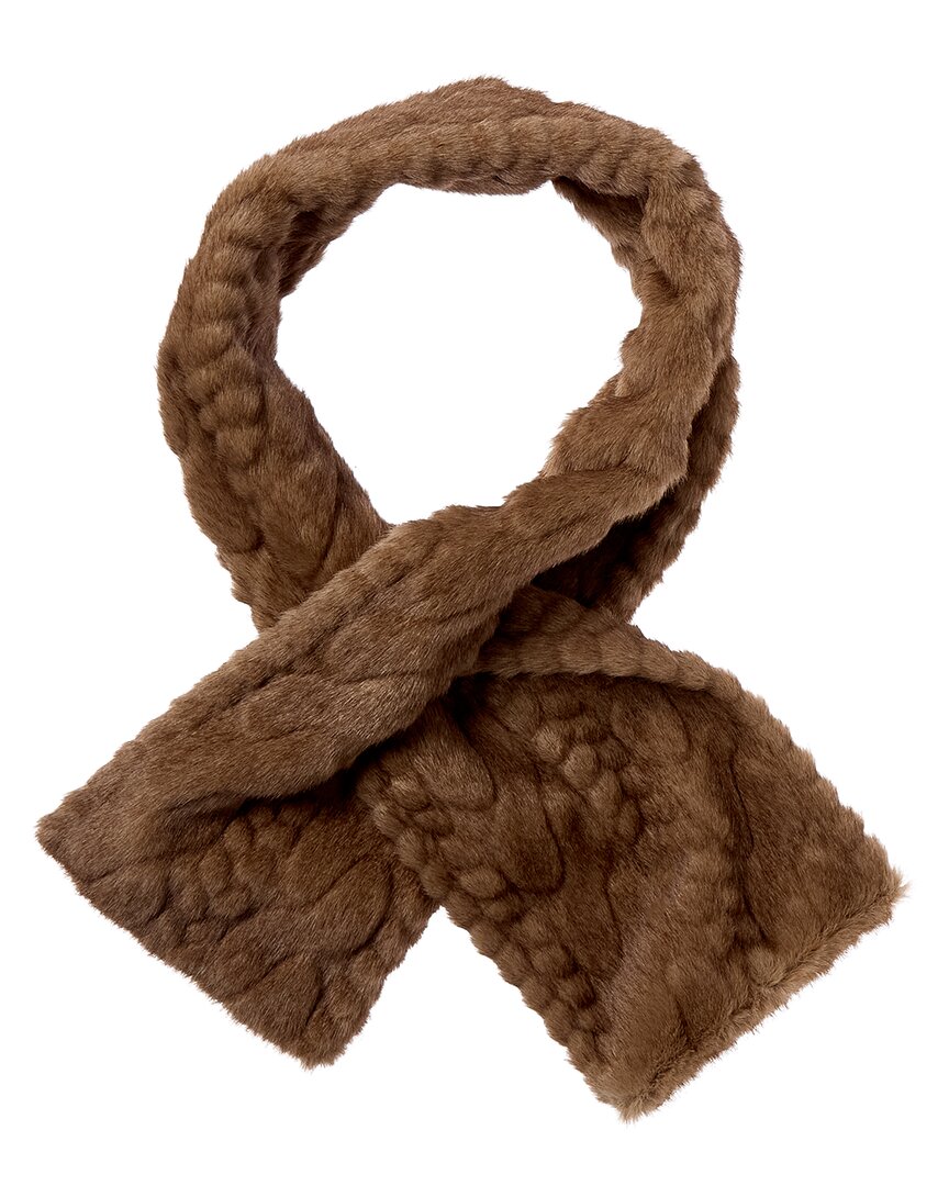 Surell Accessories Scarf In Brown