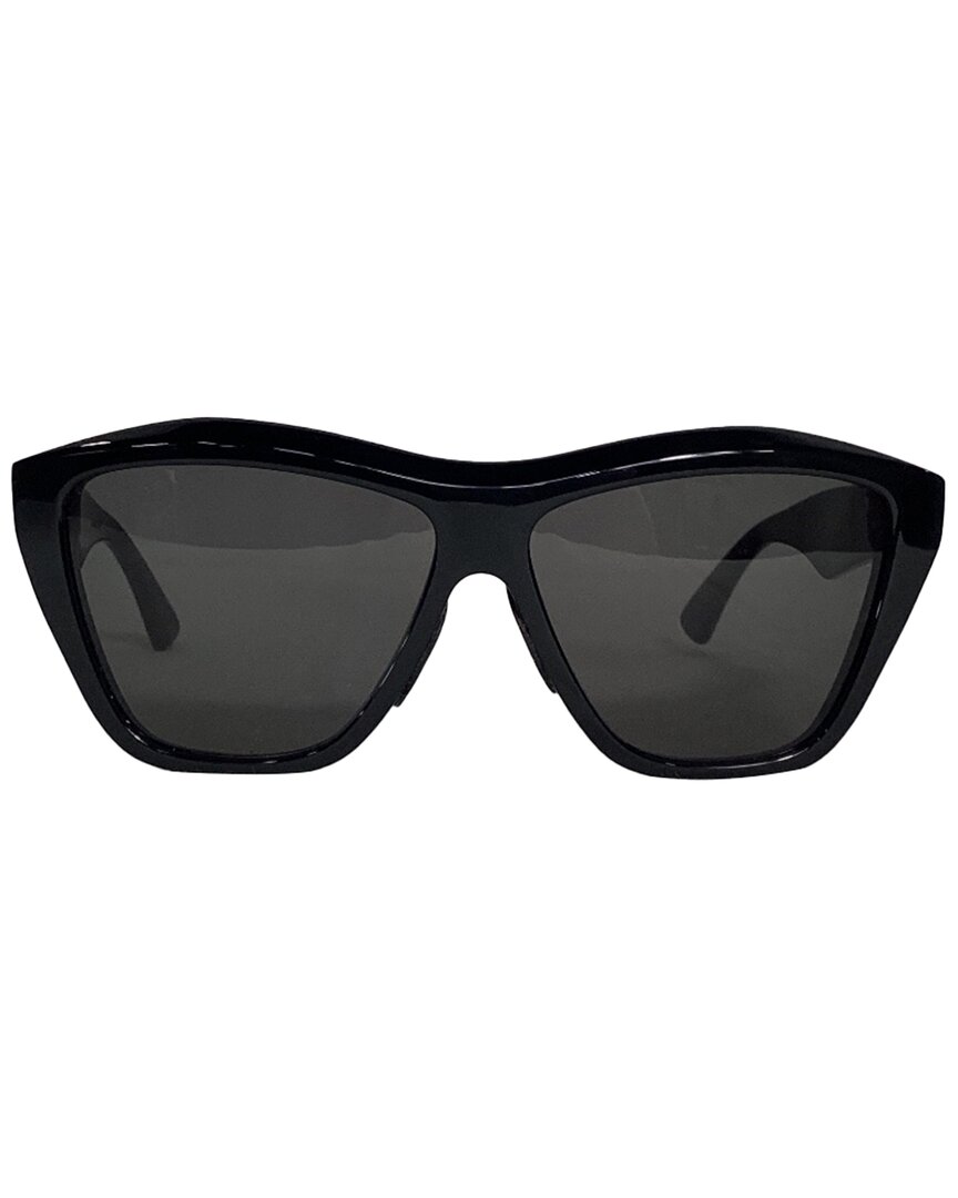 Bottega Veneta Bv1092s Cat Eye Sunglasses (authentic Pre-loved) In Black