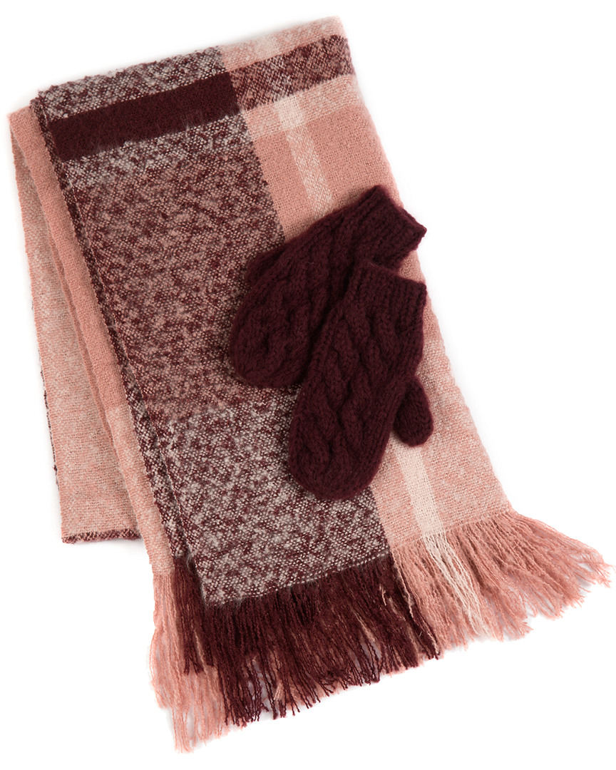 Image of Shiraleah Maxinne Scarf & Mitten Set
