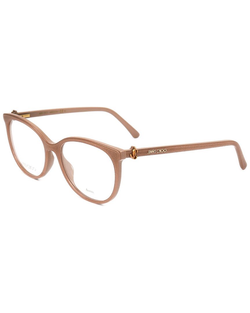 Jimmy Choo Women's 53 Mm Eyeglasses In Brown