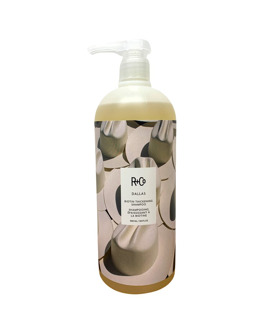 R + Co R+co 33.8oz Dallas Biotin Thickening Shampoo In White