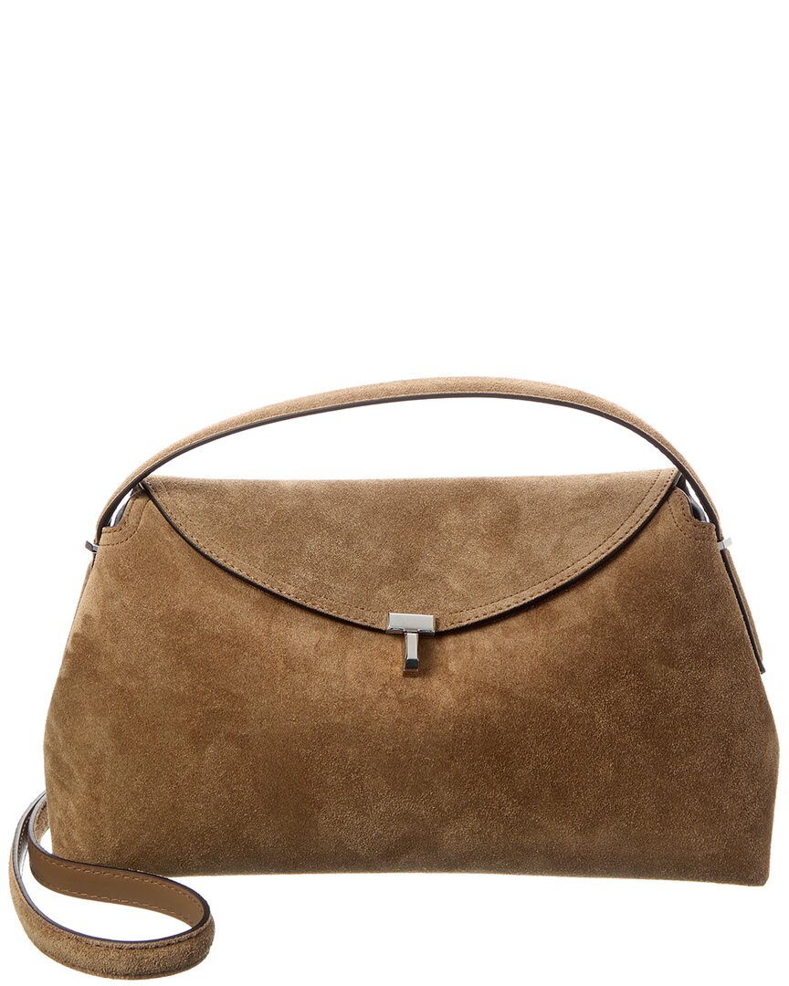 Totême Toteme T-lock Suede Satchel