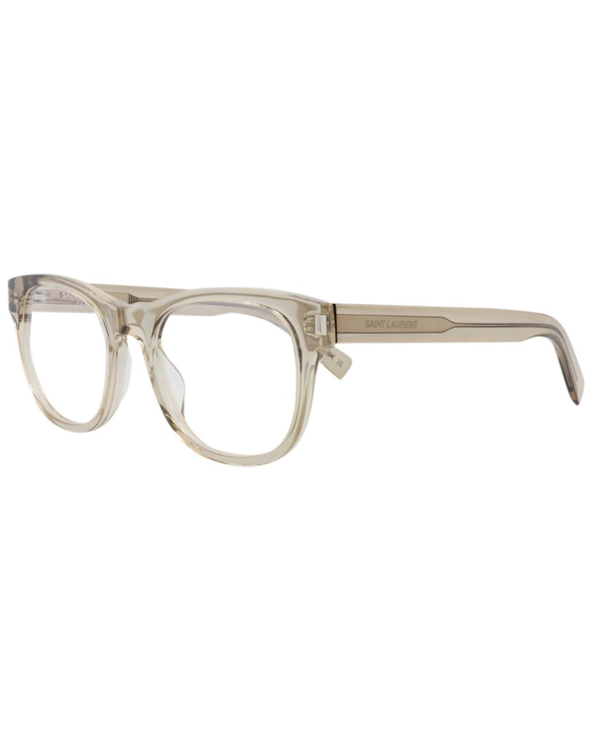 Saint Laurent Unisex Sl663 53mm Optical Frames In Gray