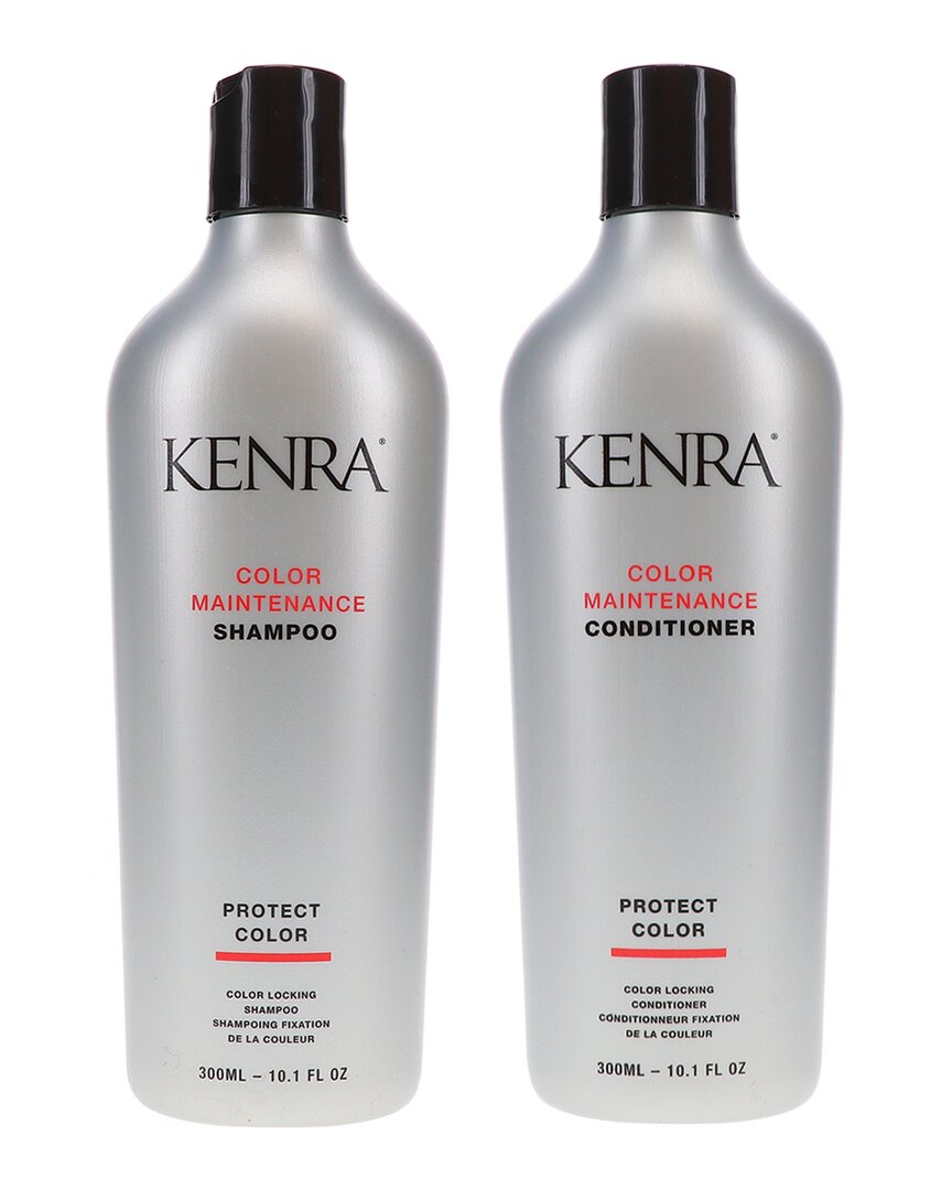 Kenra 10.1oz Color Maintenance Shampoo & Color Maintenance Conditioner Combo Pack In White