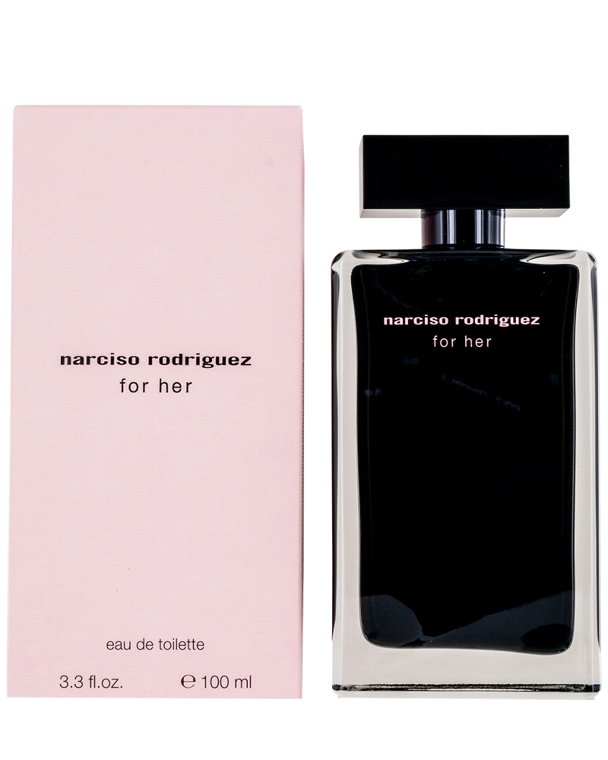 NARCISO RODRIGUEZ NARCISO RODRIGUEZ WOMEN'S 3.3OZ NARCISO RODRIGUEZ FOR HER EAU DE TOILETTE SPRAY