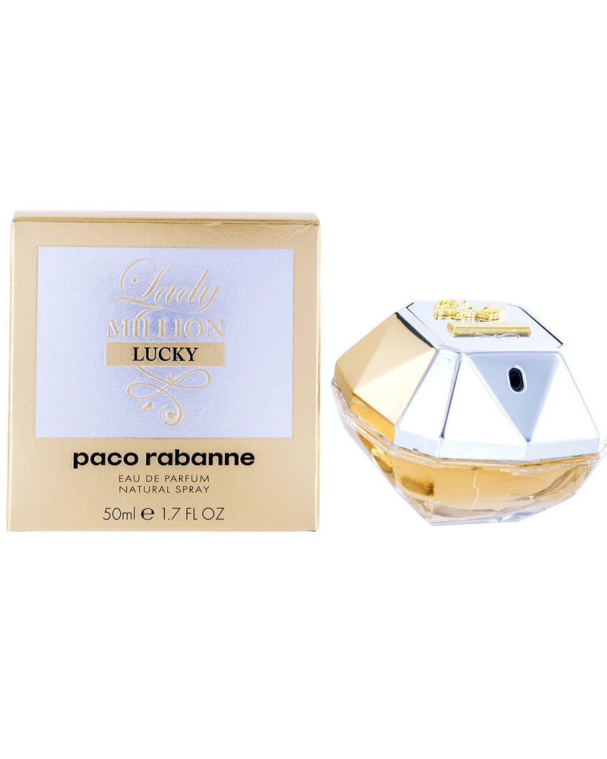 paco rabanne women's 1.7oz lady million lucky eau de parfum spray