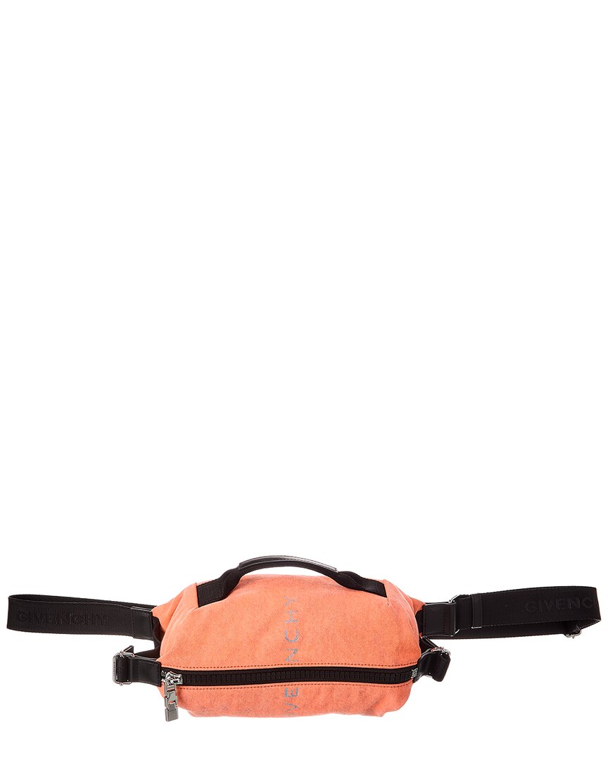 Givenchy G-Zip Denim Bum Bag Men's Orange | eBay
