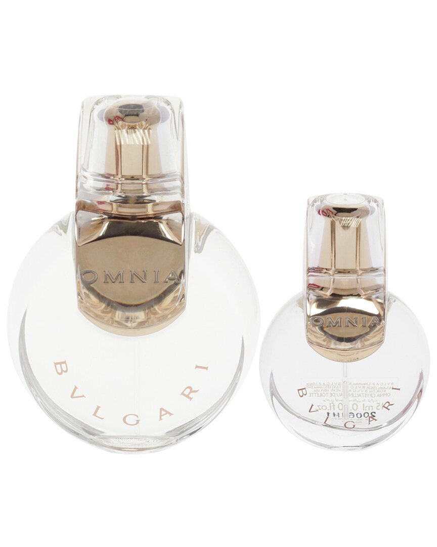 Bvlgari Omnia Crystalline Set In Transparent
