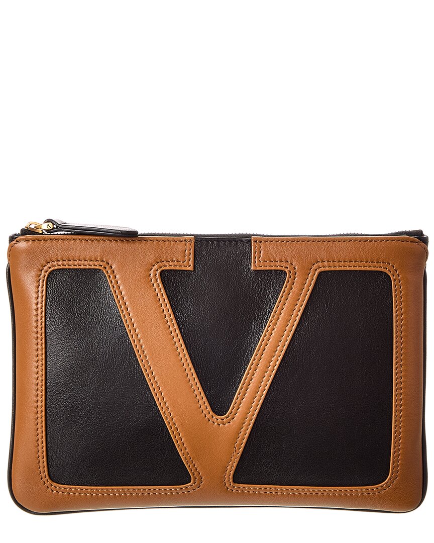 Valentino Viva Leather Pouch