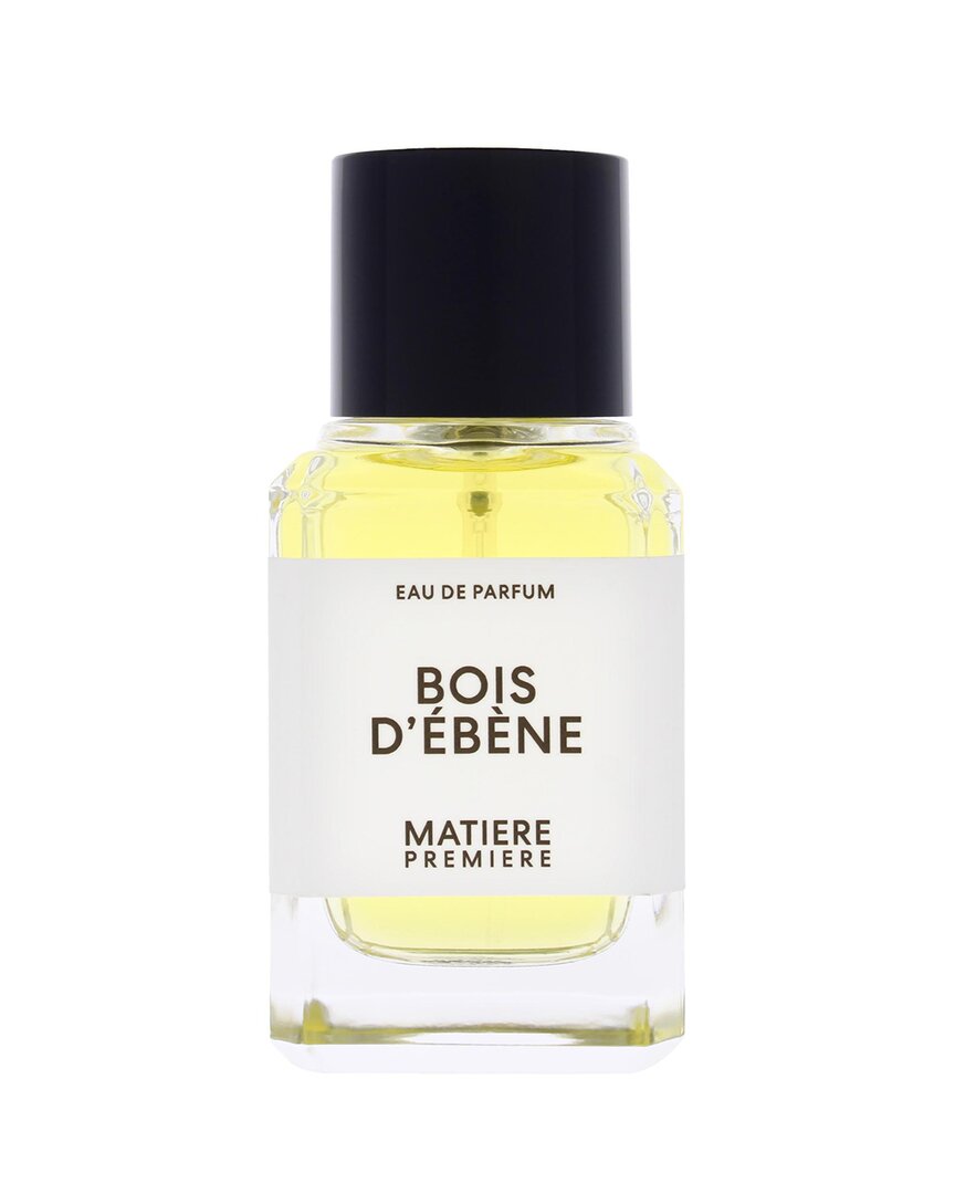 Matiere Premiere Men's 3.4oz Bois Debene Edp In Transparent