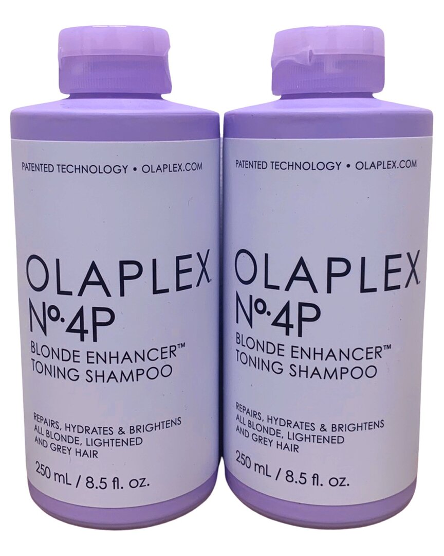 Olaplex 8.5oz No.4p Blonde Toning Shampoo Pack Of 2